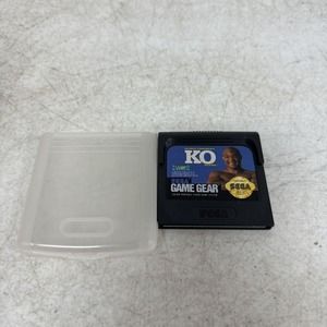 George Foreman's KO Boxing (Sega Game Gear, 1992) - Cart & Case - Tested, Authen